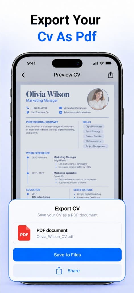 Export to PDF